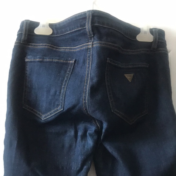 Guess Power Skinny Dark Wash Jeans - Picture 6 of 9